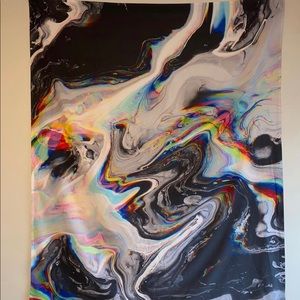 Multicolour marble tapestry